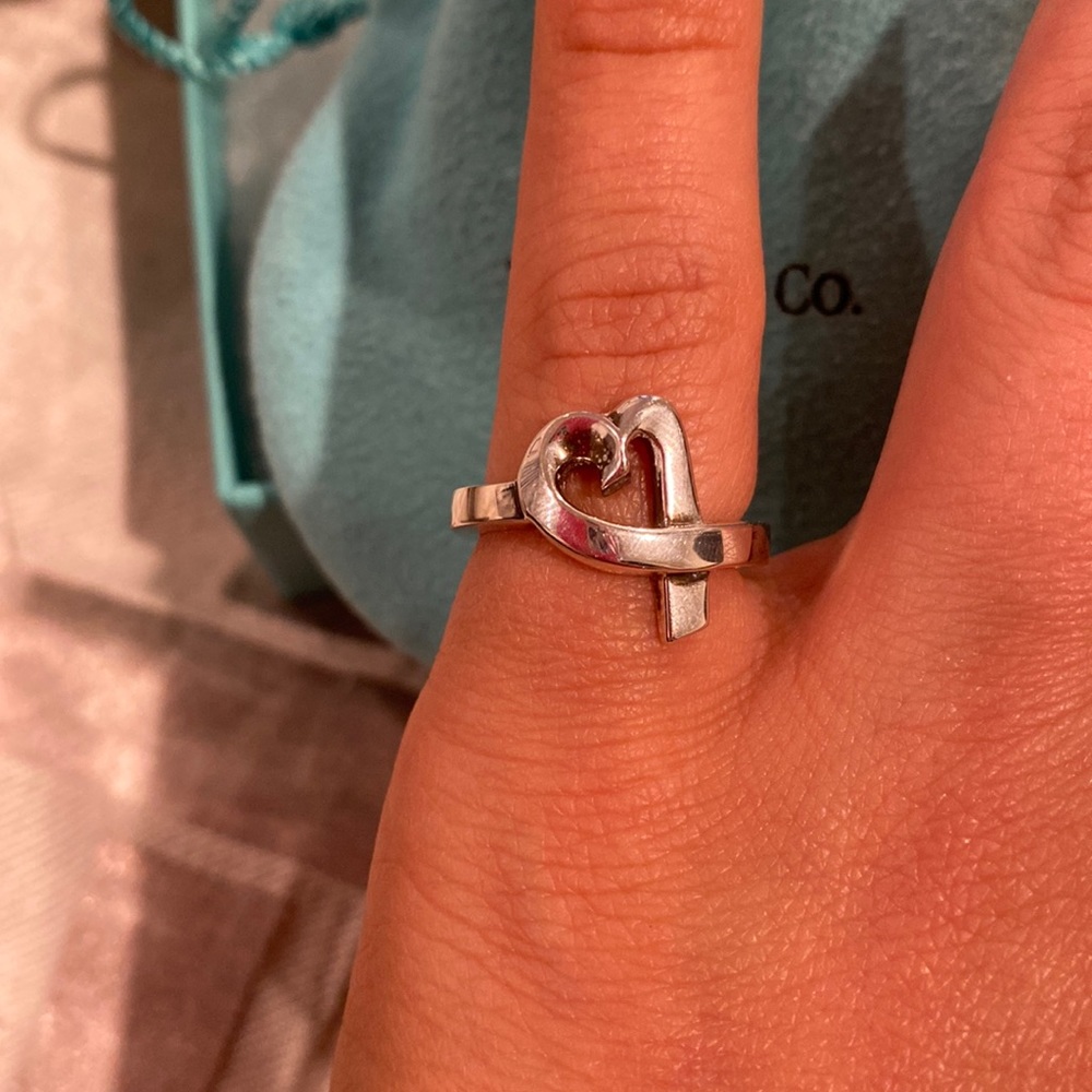 Tiffany silver ring